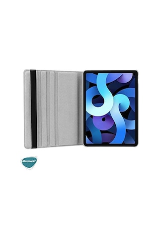 Apple İpad Air 11 2024 İçin Kılıf A2902-a2903 360 Rotating Stand Deri Mor İpad Air 11 2024 İle Uyumlu Kılıf - Mor