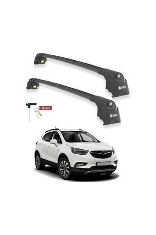 Turtle Opel Mokka X 2016-2020 Ara Atkı Air2 Siyah