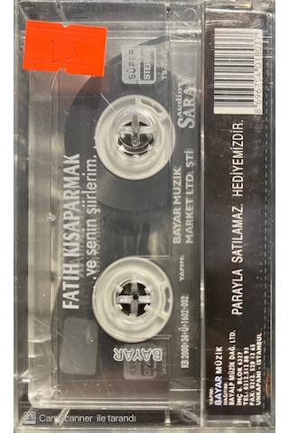 Plak Değildir Kaset Tir Fatih Kısaparmak Ve Senin Şiirlerim Kas