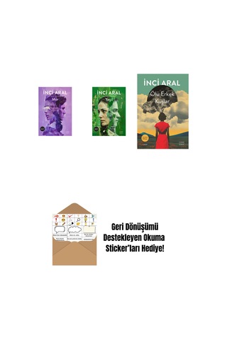 Mor + Yeşil + Ölü Erkek Kuşlar + Okuma Sticker'ları