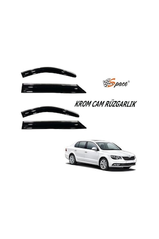 Space Skoda Superb Krom Cam Rüzgarlığı 2013-2015/ Caru420 O A144202021