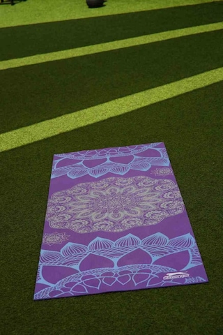 Slazenger Yoga Mat Mor 173*61 cm - 4 mm Çok Renkli