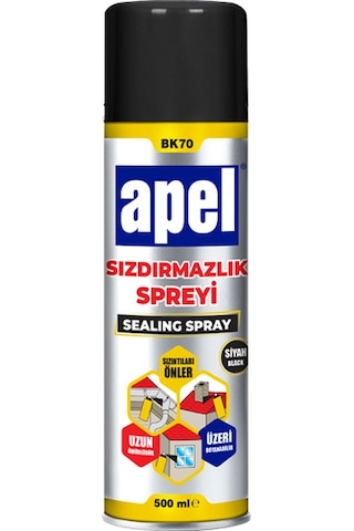 Apel Su Sızdırmazlık Su İzolasyon Spreyi Siyah 500 Ml