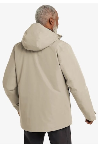 Jack Wolfskın Icecape 3ın1 Down Jkt M Rds Erkek Linen Outdoor Ceketi A65265-5940 Ekru