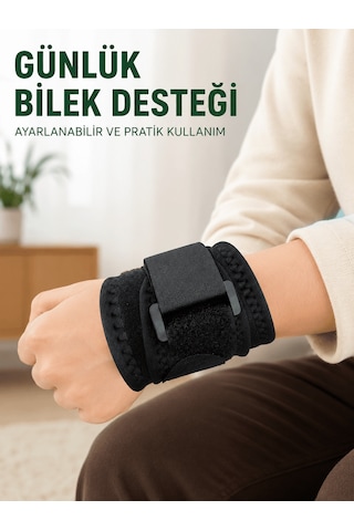 Ayarlanabilir Bileklik Bilek Destek Bandı Spor Egzersiz Ve Günlük Kullanım İçin Altın