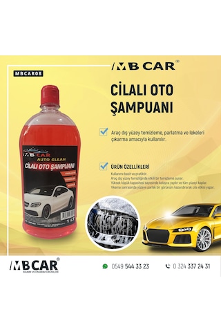Mb Car Cilalı Oto Şampuan