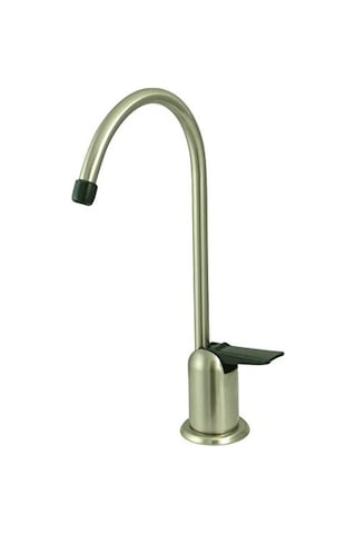 Gourmetier K6198 Americana Tek Kolu Su Filtrasyon Musluğu, Fırçalanmış Nikel, 0.25 Genel
