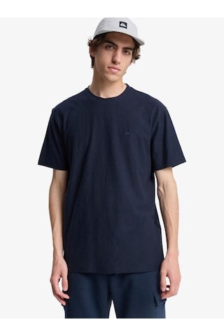 Quıksılver Slub Roundneck Erkek Total Eclipse - Solid T-shırt Eqykt04391-6800 Lacivert