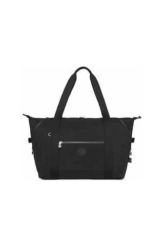 Smart Bags Orta Boy Su Geçirmez Extra Hafif Krınkıl Kumaş El Valizi Ve Spor Çantası Siyah