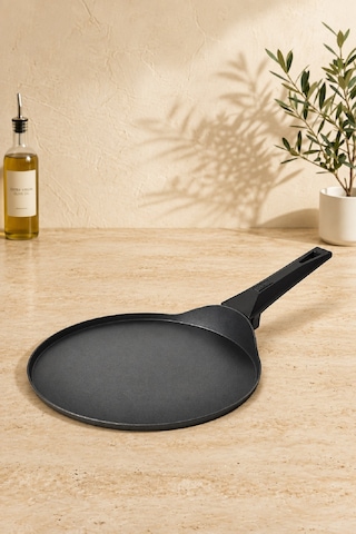 Gigilli Cristel Krep Tava 26 Cm Siyah