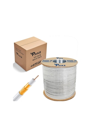 Anten Kablosu Gold Rg6/u4 48tel 300mt Poke Pk-1354