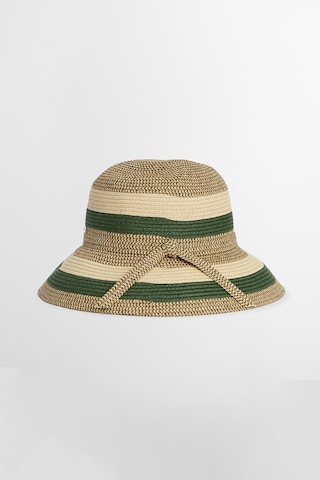 Barbour Daphne Örgü Şapka Ol71 Olive/sand Yeşil