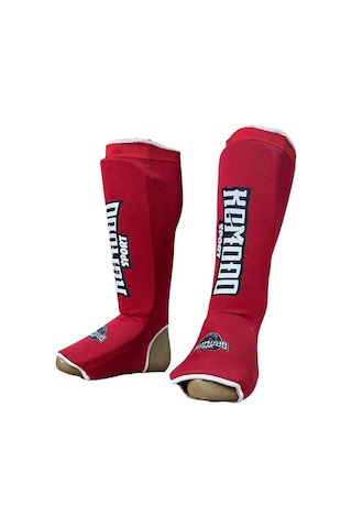 Komodo Sport Kick Boks & Muay Thai Bez Kaval Ayaküstü Koruyucu Kb Kırmızı