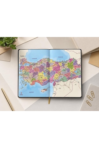 Ofisinn 2027 Termo Deri Kapak 17x24 Cm Planlayıcı Günlük Ajanda 70 Gr Gri