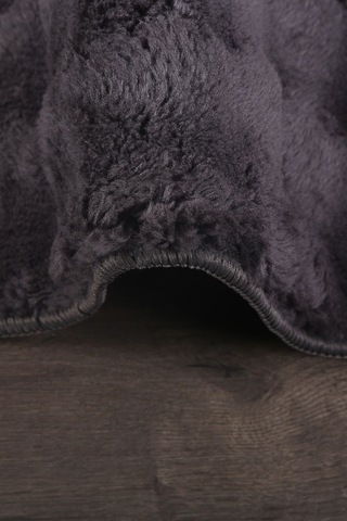 Bubble Antrasit Büyük Ebat 2'li Banyo Paspas Seti Kaymaz Tabanlı Yıkanablir Klozet Takımı Antrasit