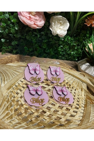 Uv Baskı Pleksi Magnet Söz, Nişan, Nikah, Düğün, Kına 10 Adet İspirto