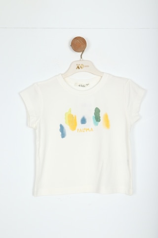 Xo Kids Kız Çocuk Tişort 4-8 Yaş 38544 Ekru
