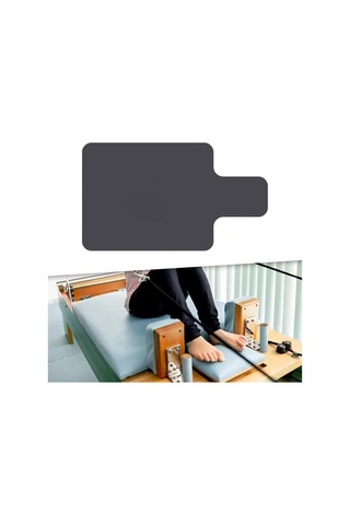 Suntek Reformer Için Pilates Matı Kalın Düz Renk Kapak 39 Gri