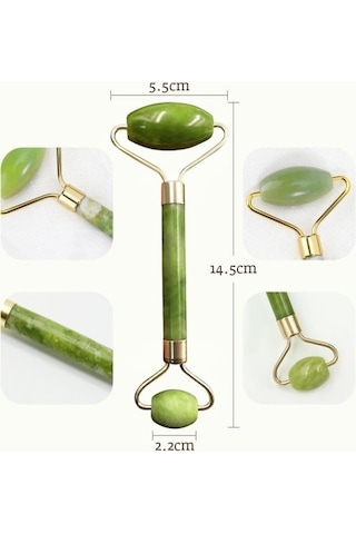 2x Yüz Masaj Kafası Yeşim Kaldırma Boyun Bakımı Mdemb5 Çok Renkli