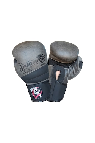 Dragondostore Dragon 30211-L Antique Hakiki Deri Boks Eldiveni