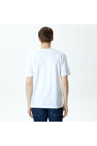 Alpha Industrıes Alpha Industries Alpha Gradient Erkek Beyaz T-shirt