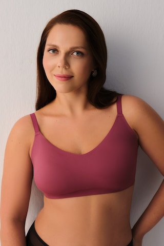 Suwen Softly Secret Invisible Lazer Kesim Balensiz Sütyen Sw4035142 Gül Rengi