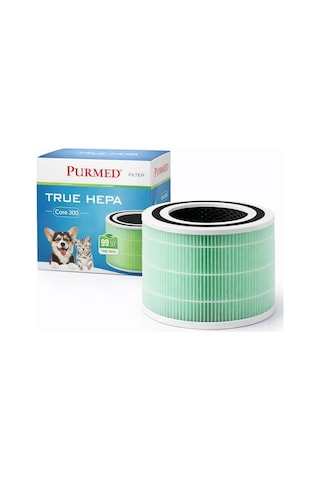 300 Core 300s Air Purifier Uyumlu Karbon Filtre - Pet-evcil Hayvan Sarı Çok Renkli