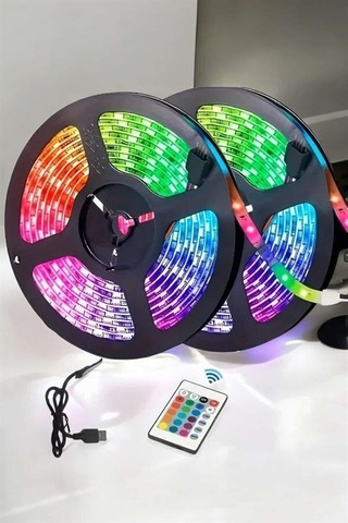 Led Işık 5 Metre Şerit Led Rgb Işıklı 76884165