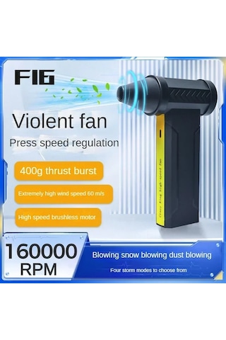 Jl Yeni 160000 Rpm Süper Rüzgar 60 M/s Mini Turbo Jet Fan 10000