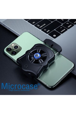 Cep Telefonu Soğutucu Fan 500 Mah Pil 400 Rpm Al2523 Siyah