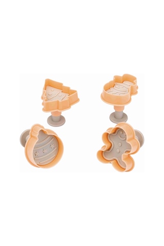 Reis Home 4'lü Yılbaşı Çam Ağacı Modelli Kurabiye Kalıbı