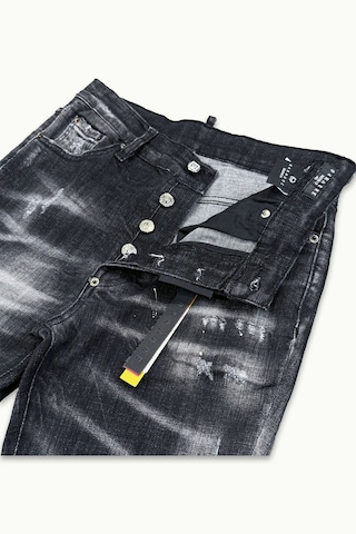 Barmore Black Wash Erkek Denim Jean Siyah