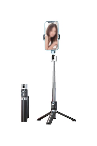 Zore P60 Plus Çok Fonksiyonlu Selfie Çubuğu