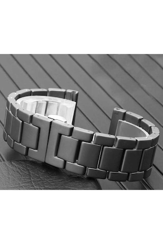 Watch 38mm Mat Seramik Metal Cppl Kordon-parlak Siyah