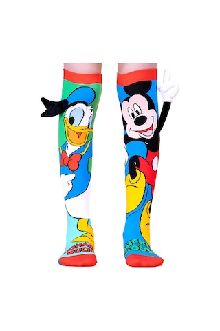 Madmia Donald Duck Mickey Çorap Çok Renkli