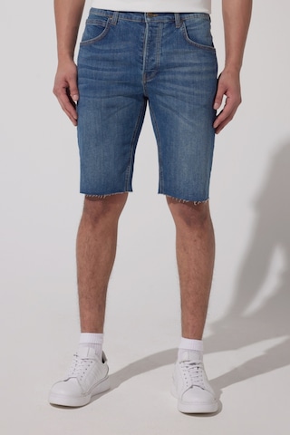 Regular Fit Normal Kesim Normal Bel Mavi Esnek Jean Kot Şort L23114158 Taş