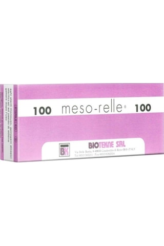 Meso-Relle Mezoterapi İğnesi 32 G x 4 MM Am324 10 Adet