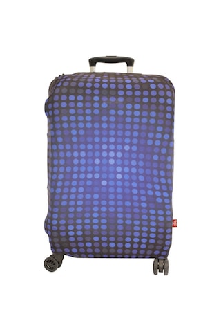 My Saraciye 19 Valiz Kılıfı, Bavul Kılıfı - Mavi Puantiye 19