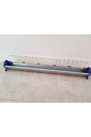 Güvercin Civciv Metal Galvaniz Yemlik 100 Cm 3 Adet