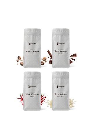 Yeldeğirmeni Kurukahvecisi Geleneksel Türk Kahvesi Tanışma Paketi 4 x 250 G