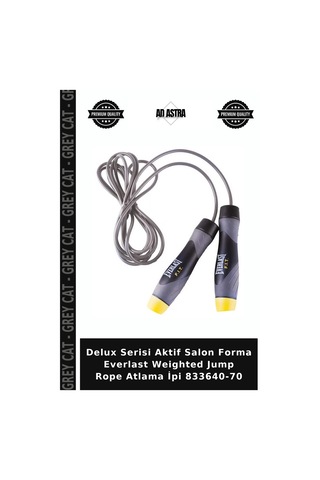 Delux Serisi Aktif Salon Forma Everlast Weighted Jump Rope Atlama İpi 833640-70