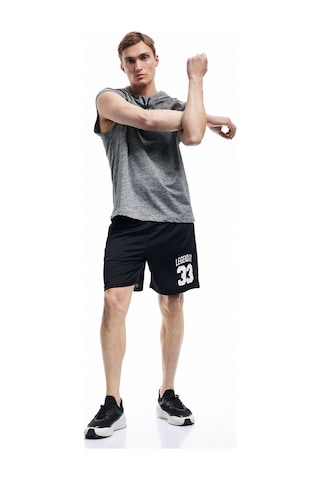 Koton Baskılı Cep Detaylı Beli Lastikli Oversize Spor Şort Siyah 5sam40102nk Siyah