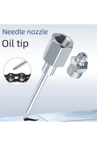 Geeksen Yüksek Basınçlı Manuel Yağ Enjeksiyonu İçin İğne Uçlu, Yağ Uçlu Ve Düz Uçlu Fırçalar İğne Tipi Fırça - Yağ Ucu İçerir