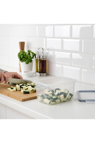 Ikea 365+ Plastik Saklama Kabı, Plastik, 2 Lt Çok Renkli
