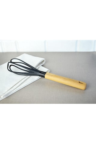 Nishev Küçük Ahşap Saplı Çırpıcı Mutfak Aleti Nishev-x000052