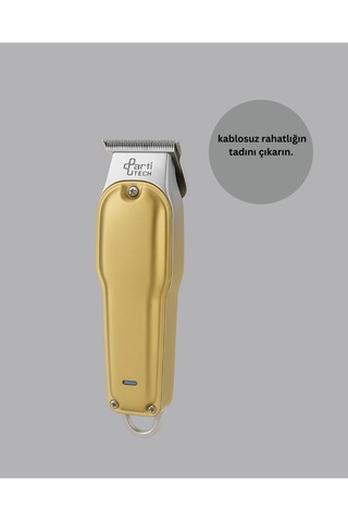Glblseme Profesyonel Saç Ve Sakal Kesme Tıraş Makinesi Usb Şarjlı 03446 Güçlü Motorlu