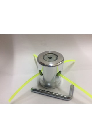 Motorlu Tırpan Örümcek Başlık Allen Anahtarlı Gri