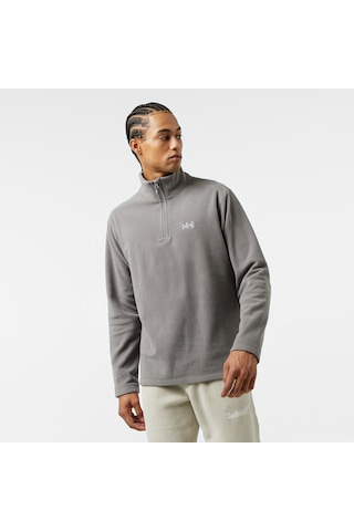 Helly Hansen Mount Fleece Erkek Gri Outdoor Sweatshirt Düz 12001