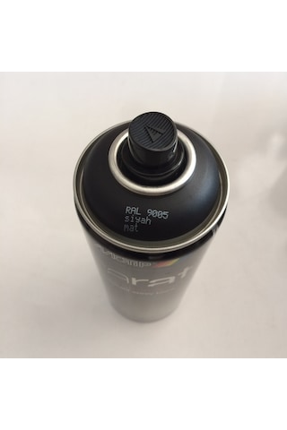 Motip Carat 400 ML Sprey Boya-mat Siyah-ral9005 Germany