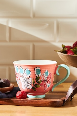 Emsan Lily New Bone Kupa 435 ML Pembe